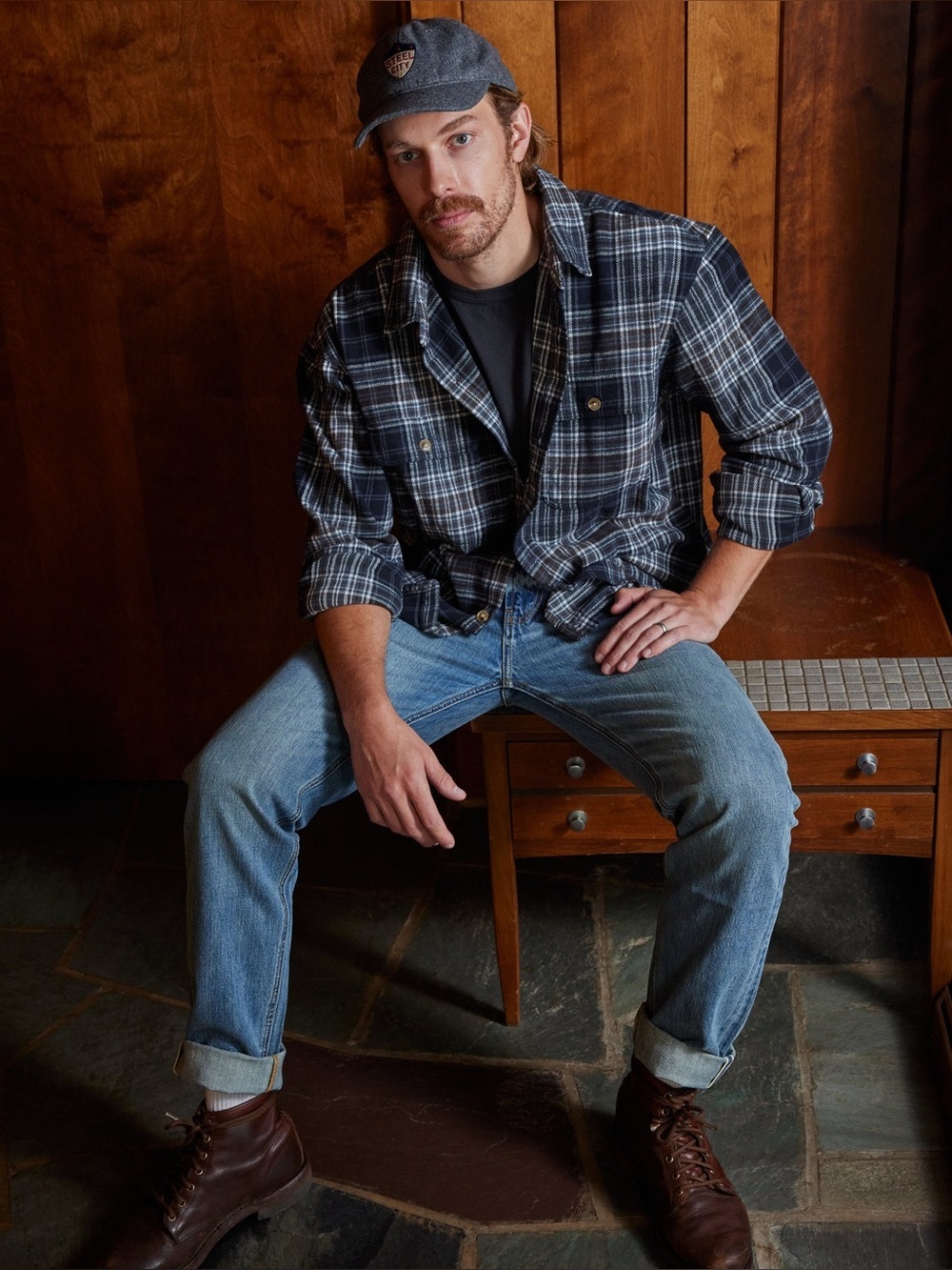 Steel City | HeavyWeight Flannel Shirt | Size Large